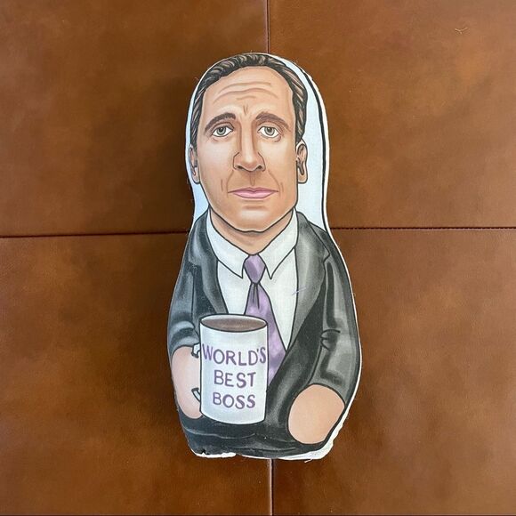 The Office Michael Scott Pillow 13” - Picture 2 of 7